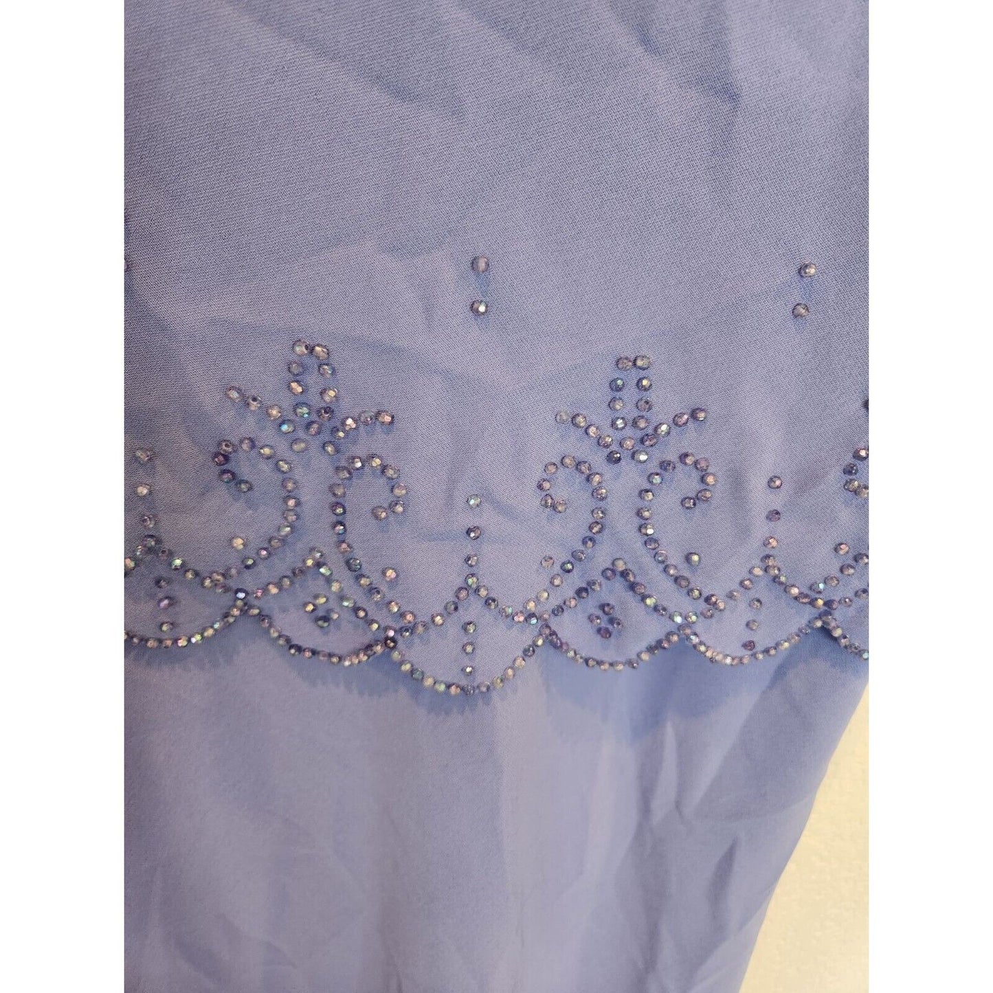 SL Fashions Womens Sz 14 Mother of the Bride Dress Periwinkle Light Purple