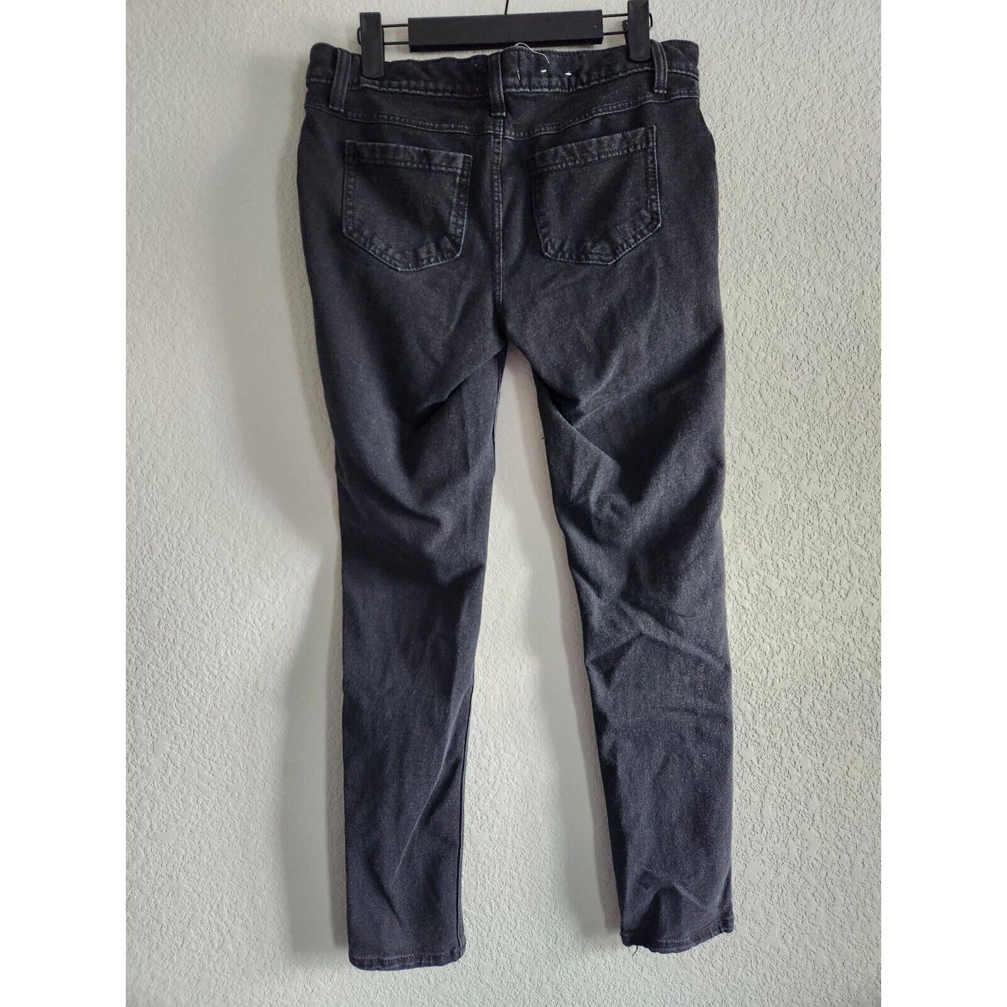 Mudd Juniors Sz 9 Black Skinny Jeans Cotton Blend Stretch