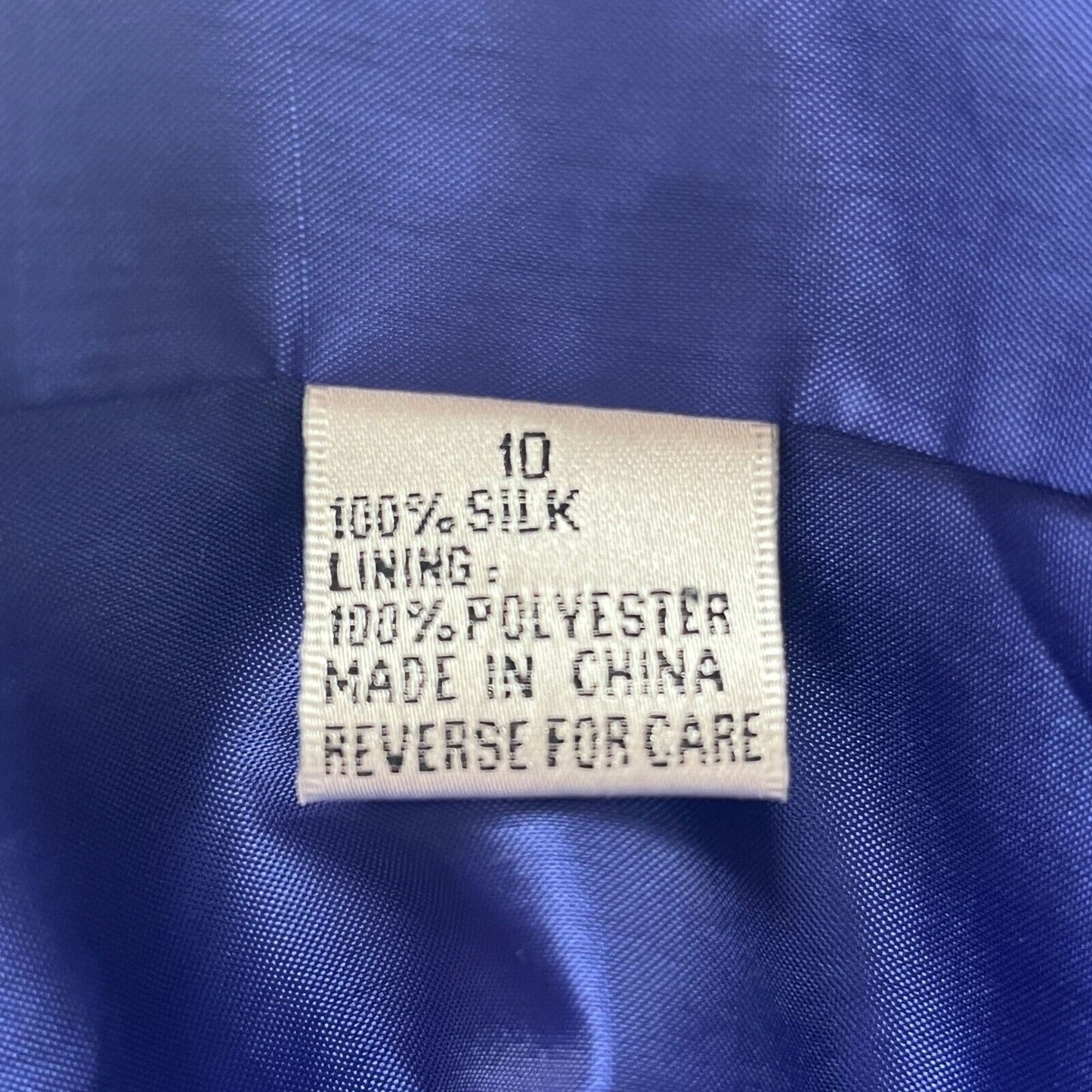 Vintage Anna Carole Womens Sz 10 Solid Blue Knee Length Dress Long Sleeve