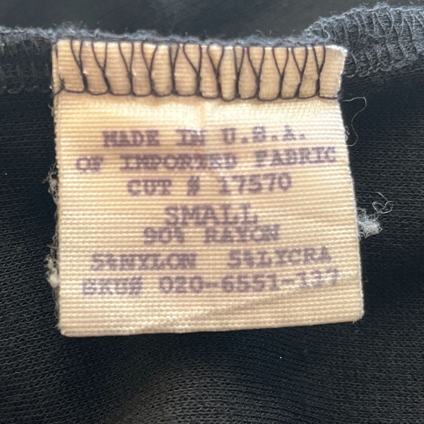 Vintage Harolds Womens Sz S Maxi Dress Solid Black Sleeveless