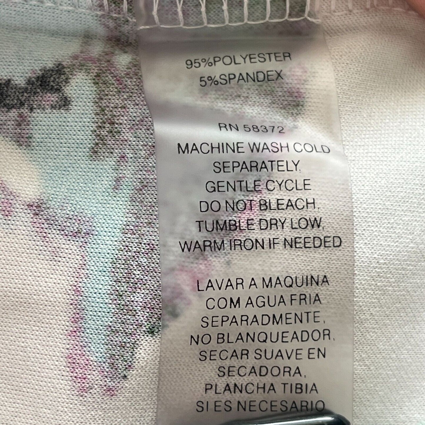 Phase Seven womens Sz 8 Short Sleeve Sheath Dress Purple Floral Spring