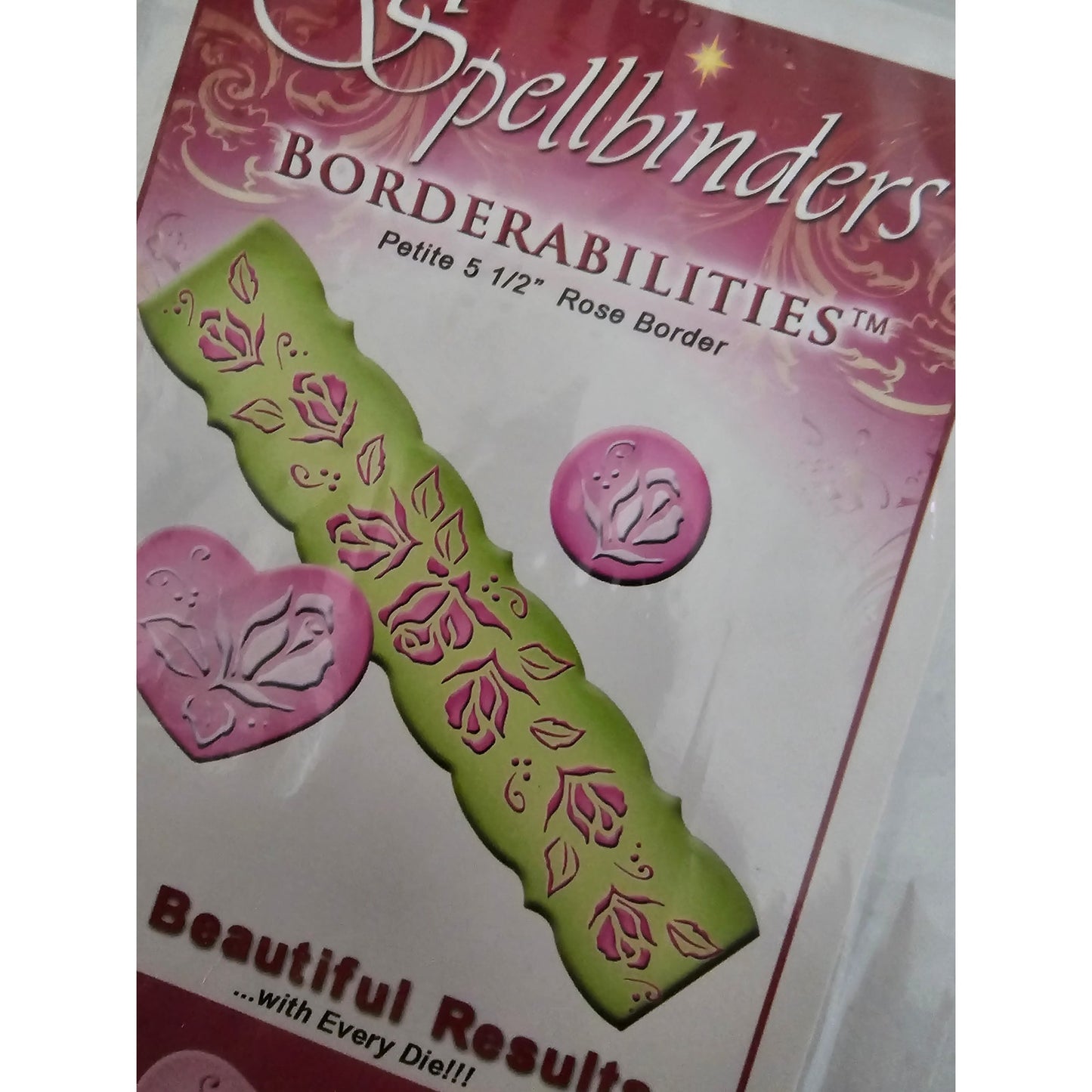 Spellbinders Borderabilities Steel Craft Die Petite 5 1/2" Rose Border