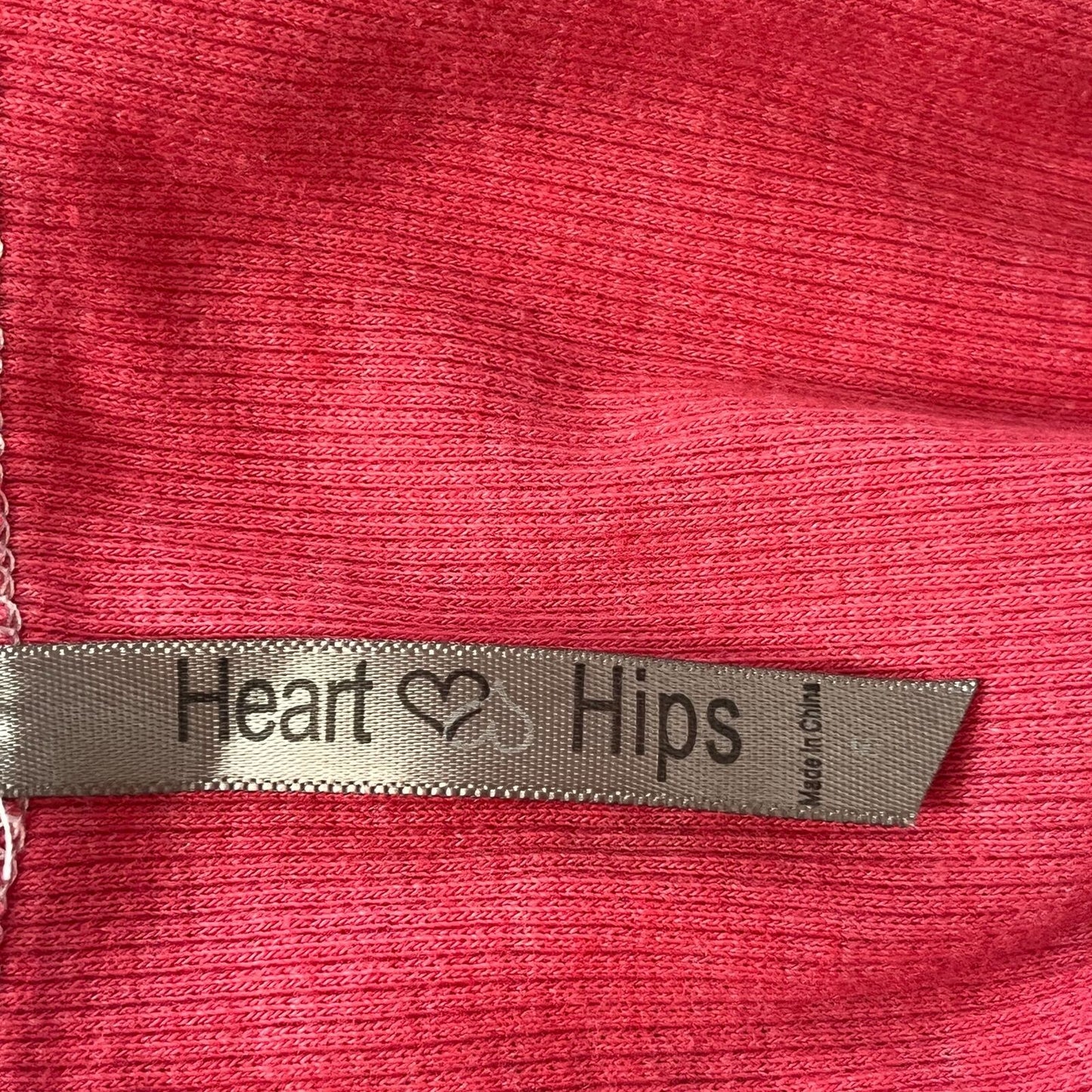 Heart & Hips Womens Sz S Maxi Dress Tie Dye Pink White Ribbed Sleeveless