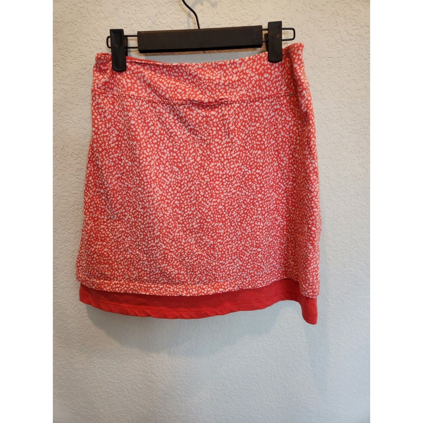 Pure Karma Womens Sz M Athletic Tennis Skirt Coral Pink