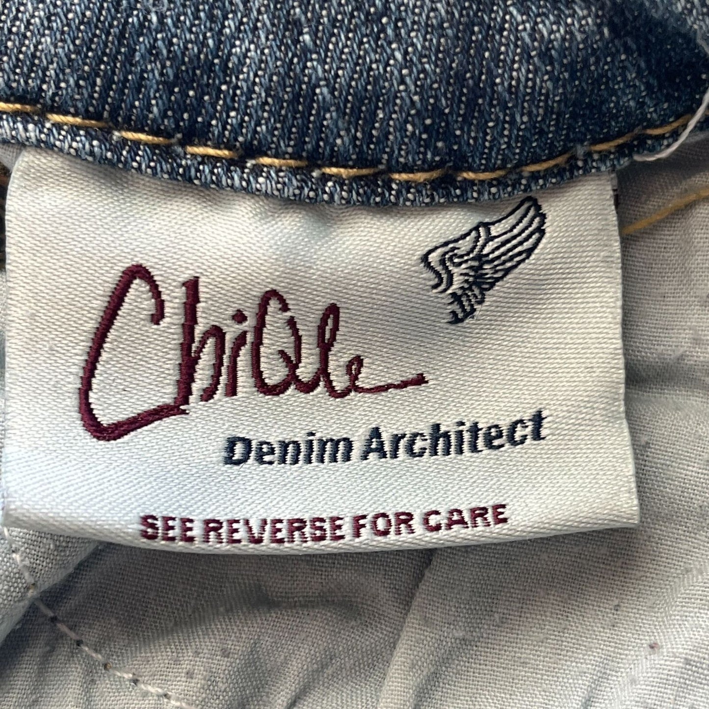 Chiqle Womens Sz 0 Denim Architect Skinny Jeans Medium Wash