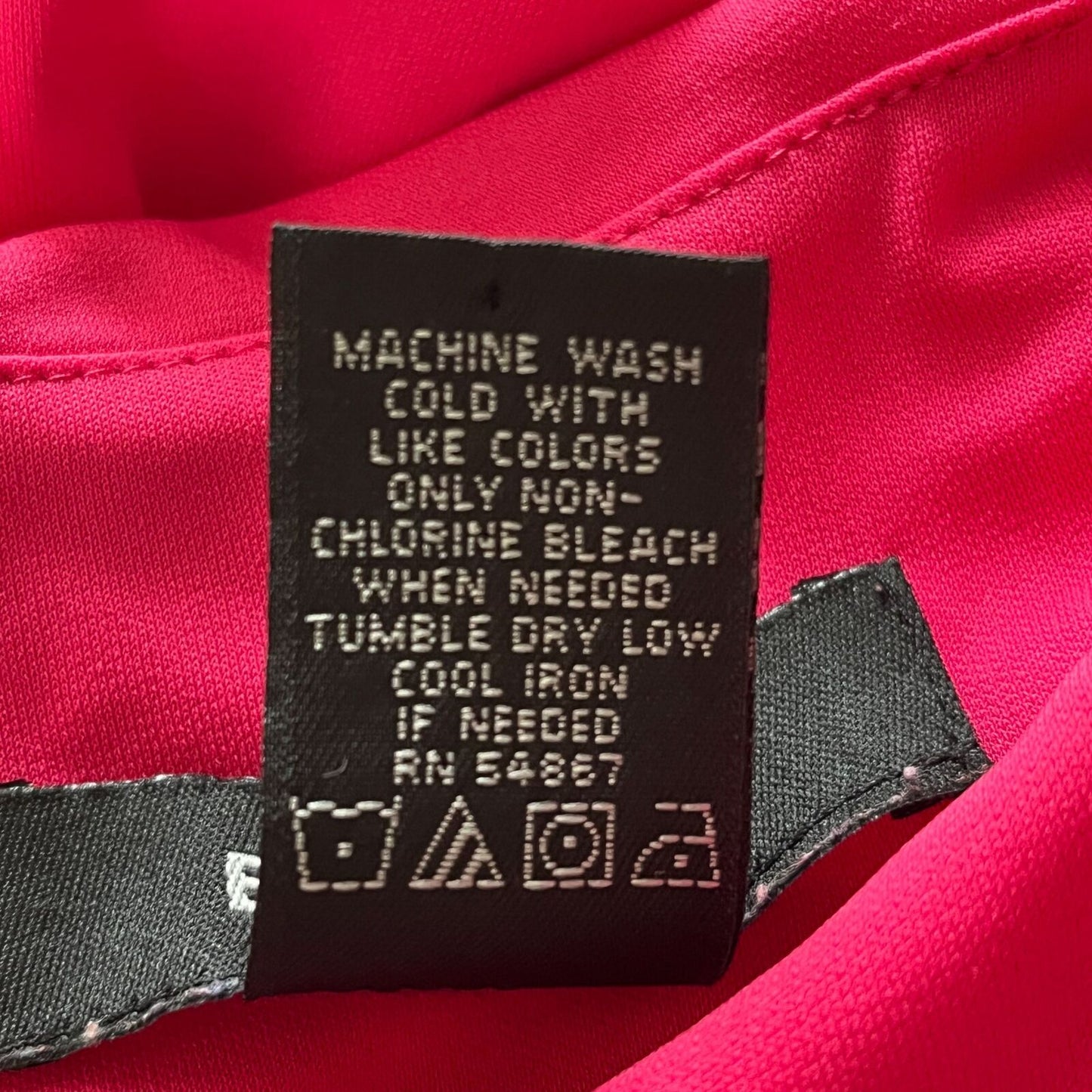 Vintage Express Womens Sz 6 Pink Sleeveless Dress Asymmetrical Hem