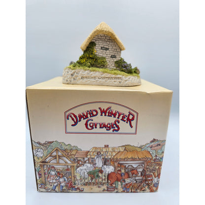Vintage David Winter Cottages Irish Water Mill 1991 In Box