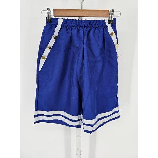 Stranger Things Womens Sz S Ice Cream Shop Costume Shorts Blue Gold
