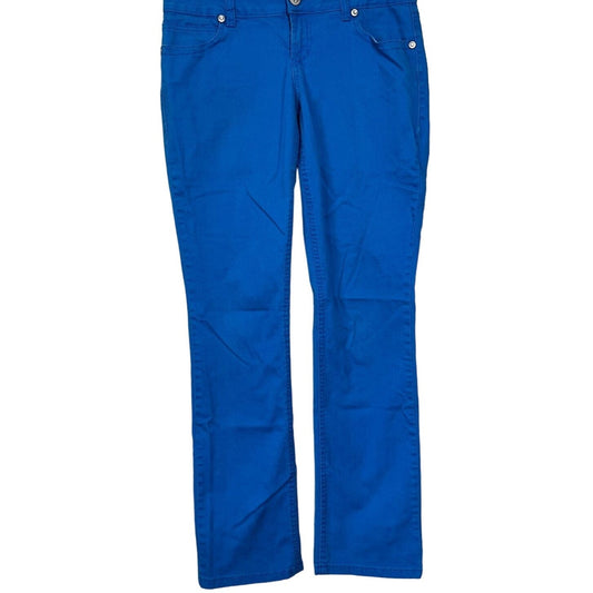 LEI Juniors Sz 9 Bright Blue Bootcut Jeans