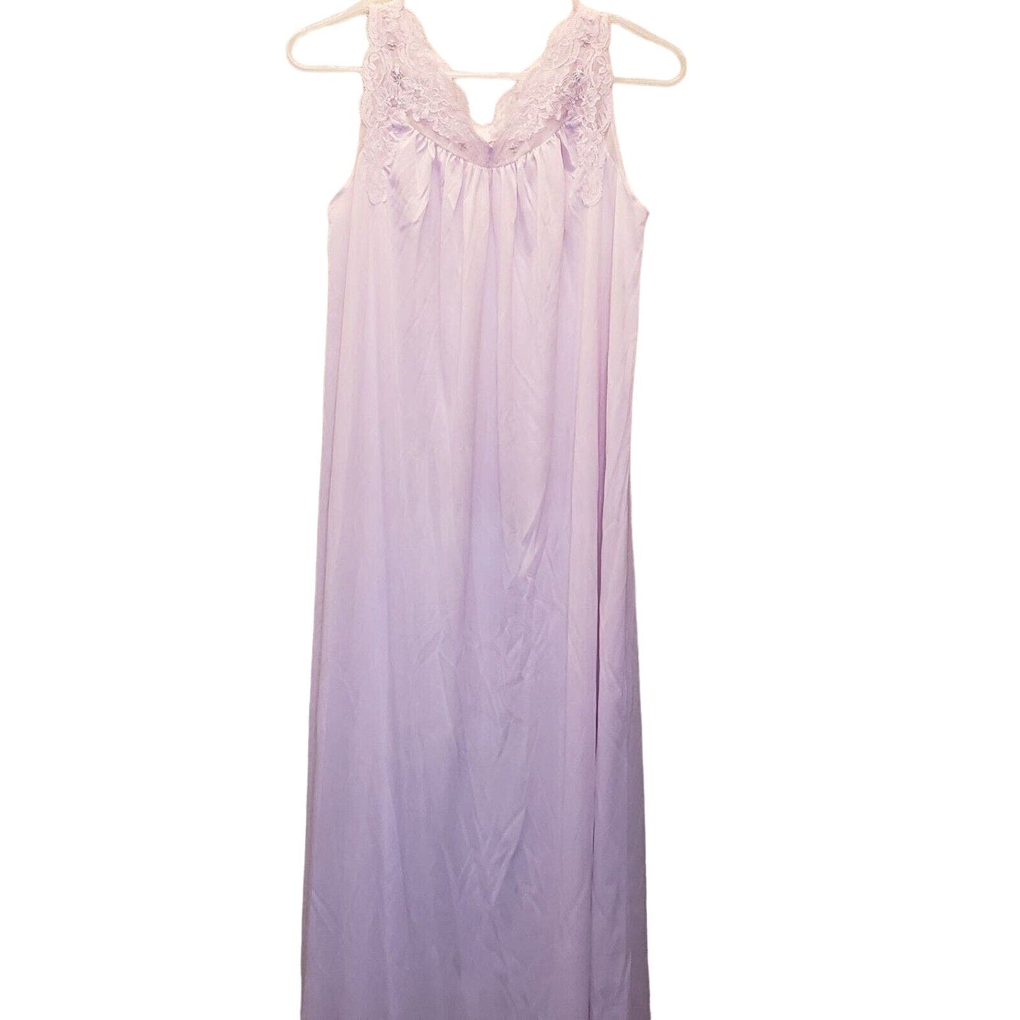 Vintage 1960s Shadowline Womens Sz S Nylon Nightgown Light Pink