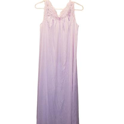 Vintage 1960s Shadowline Womens Sz S Nylon Nightgown Light Pink