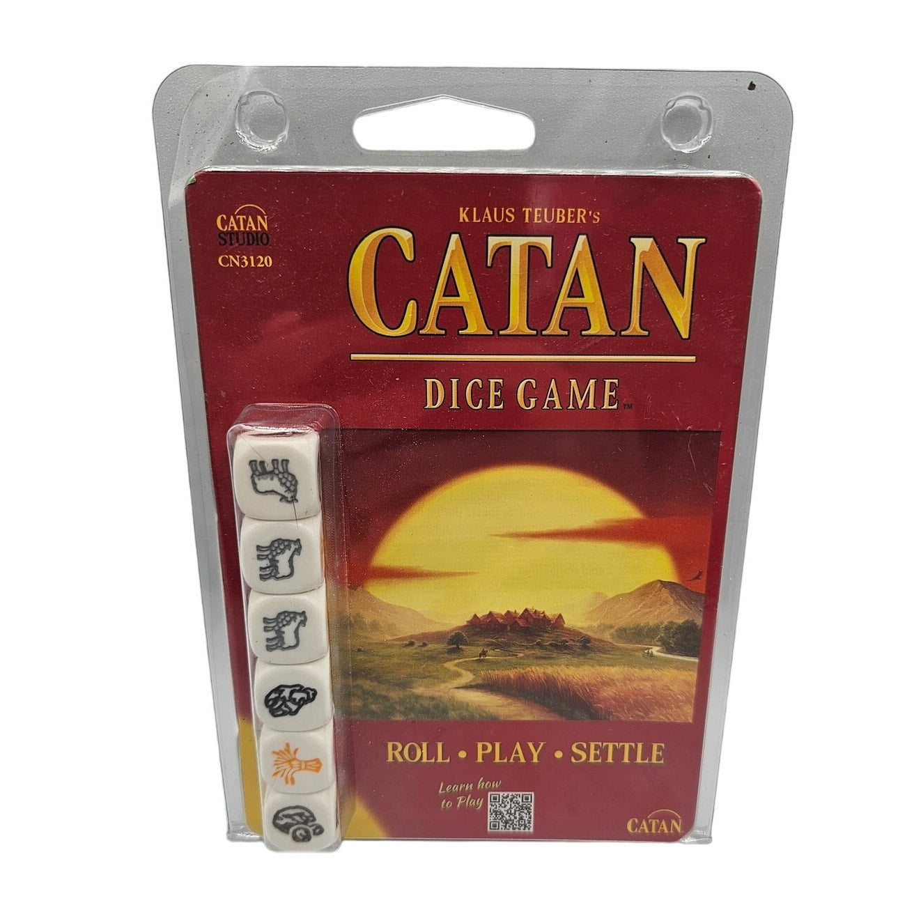 NEW, SEALED Catan Dice Game by Klaus Teuber - Clamshell Edition CN3120