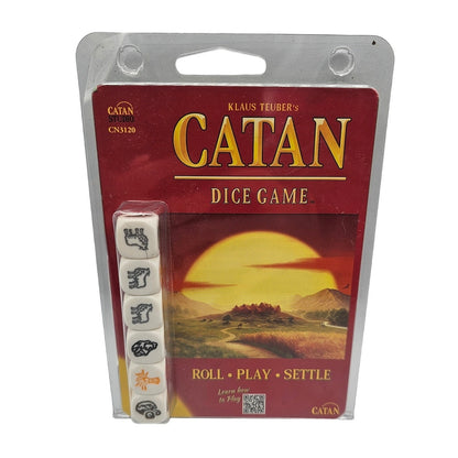 NEW, SEALED Catan Dice Game by Klaus Teuber - Clamshell Edition CN3120