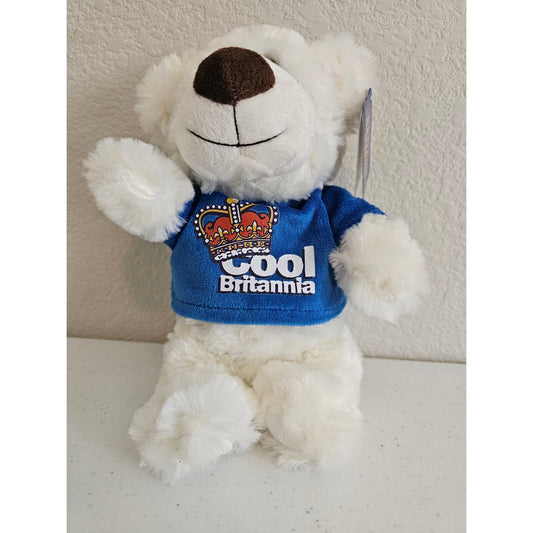 Cool Britania Glorious Britain Plush Stuffed Animal Teddy Bear