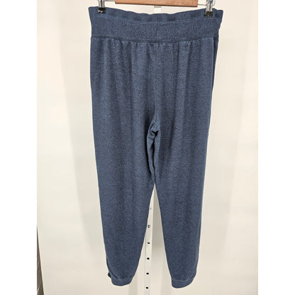 Cuddl Duds Womens Sz M Ultracozy Jogger Sweatpants Pants Slate Blue