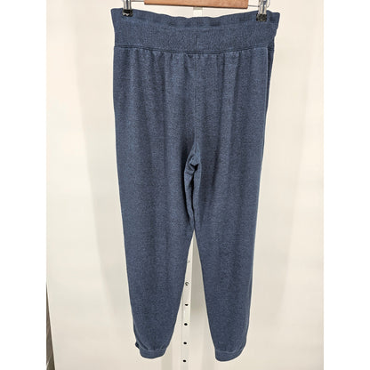 Cuddl Duds Womens Sz M Ultracozy Jogger Sweatpants Pants Slate Blue