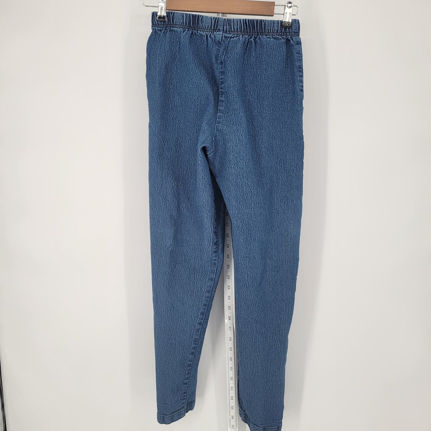 Vtg 1990s American Sweetheart Womens Sz S Pull On Blue Jeans Medium Wash