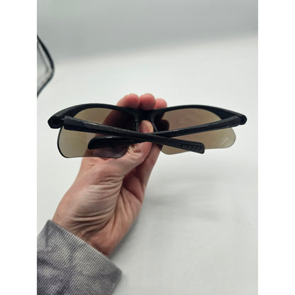 Solaray Mens Black Plastic Frame UV Protection Sunglasses