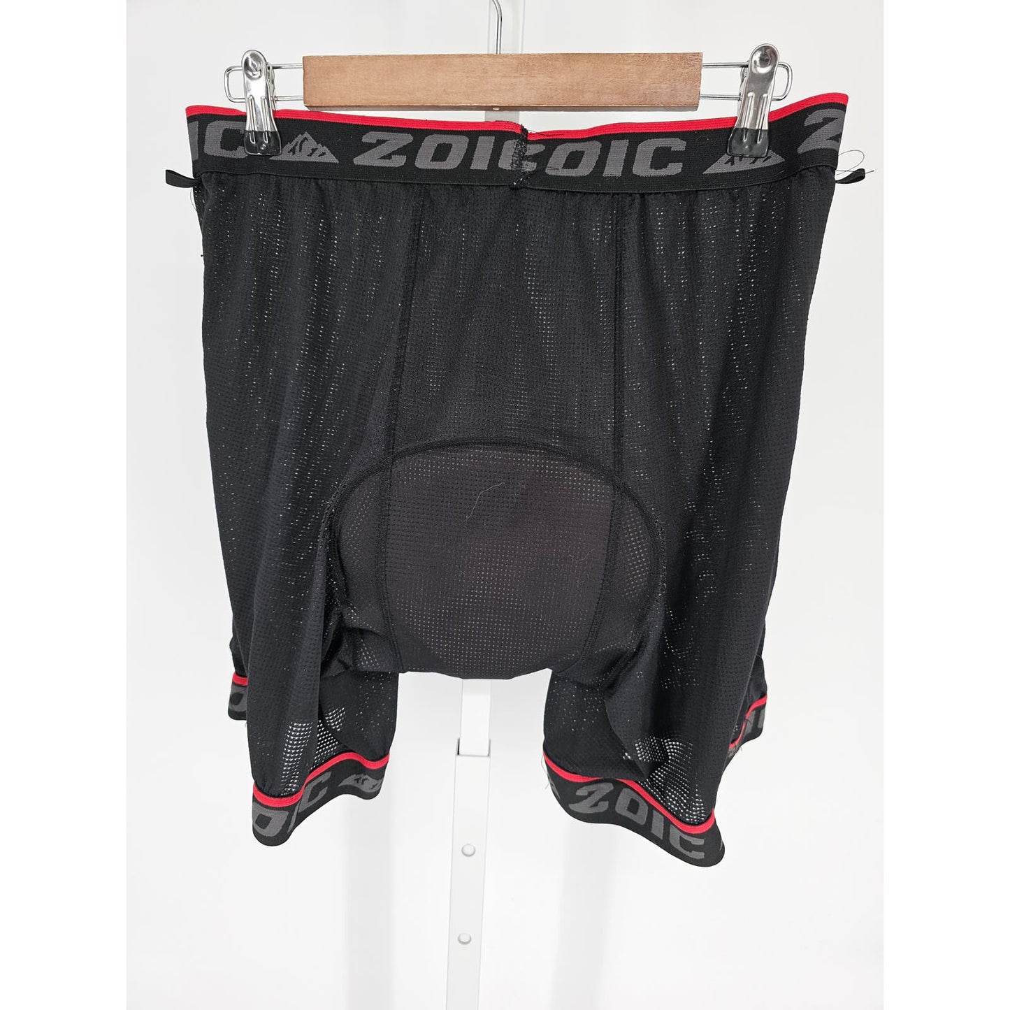 Zoic Mens Sz XL Padded Cycling Shorts Compression Jersey Black