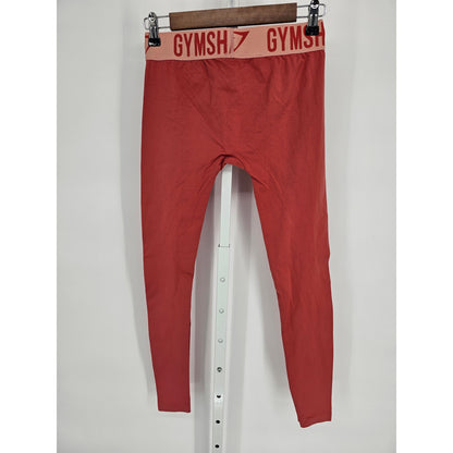 Gymshark Womens Sz S Compression Athletic Leggings Coral Pink