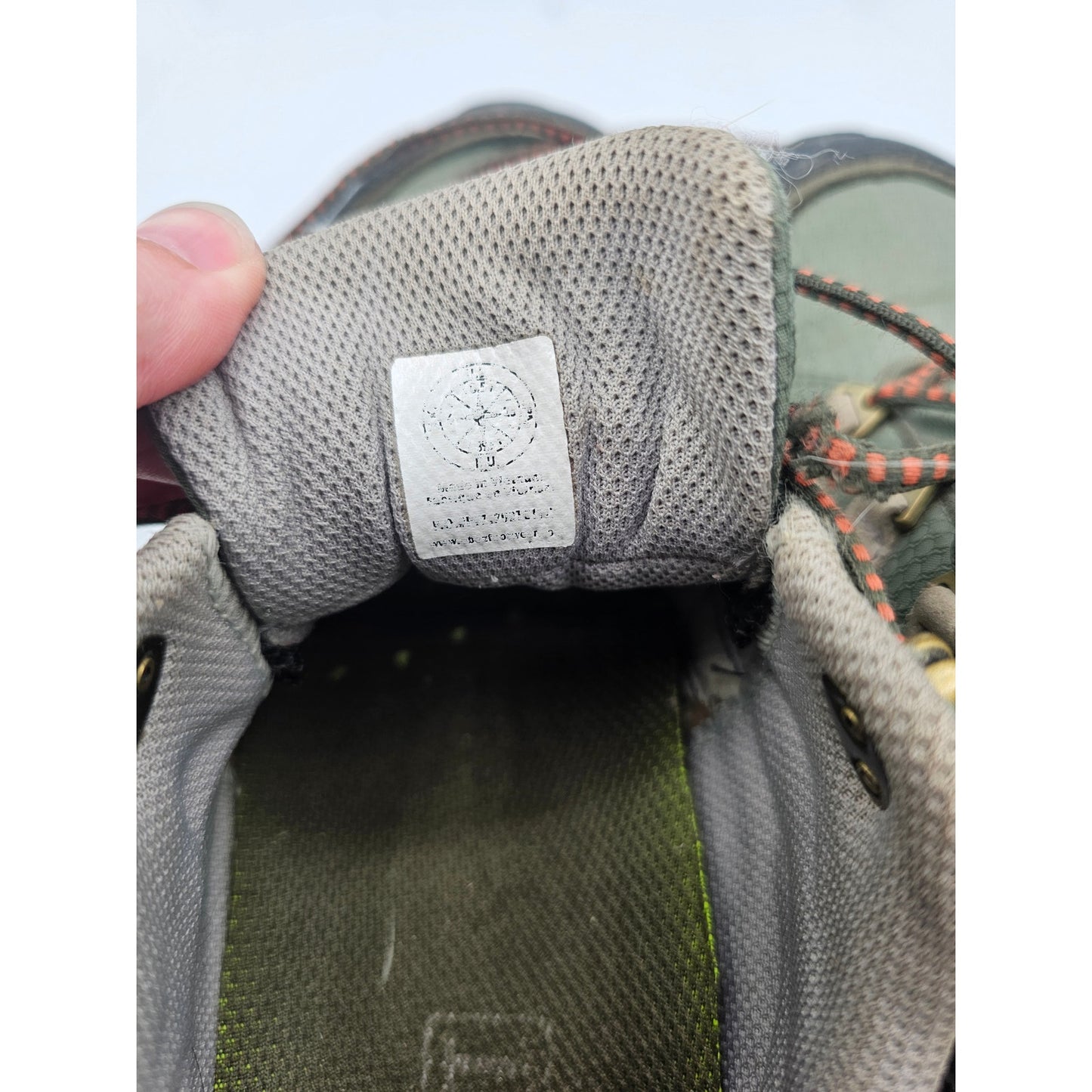 Oboz Juniper Women Low Running Trekking Hiking Trail Shoes Size 7.5 Green