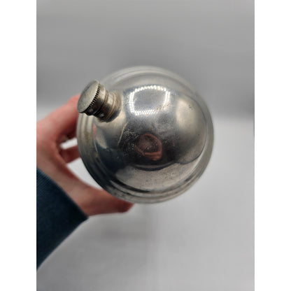 Vintage Mid Century Glass Cocktail Shaker MCM 1960s Red Black Equestrian