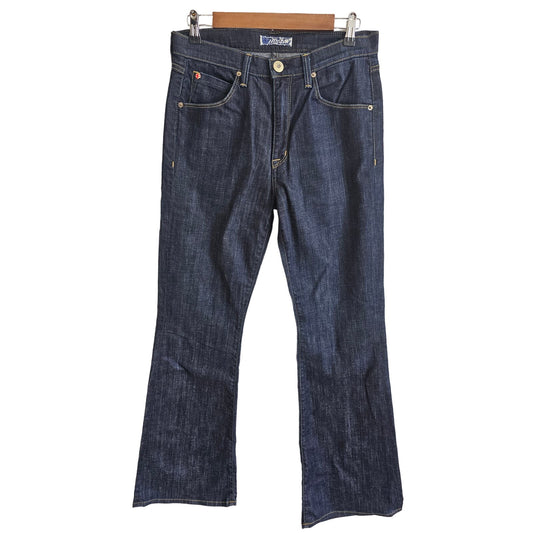 HUDSON SENTIMENT HI FI FLARE JEANS WOMEN'S Sz 30L Long 33" Inseam