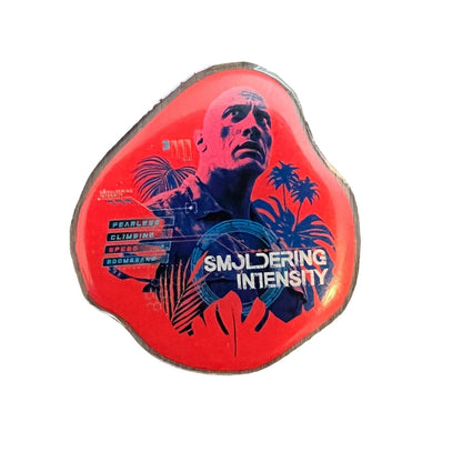 The Rock Smoldering 1.25" Exclusive CineMark Movie Theater Release Pin Jumanji