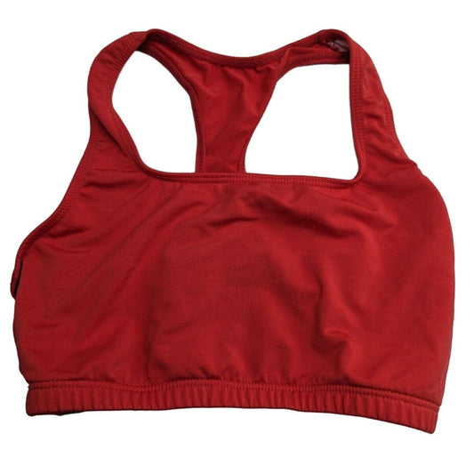 Marika CoolMax womens Sz L Sports Bra Racerback Red Compression