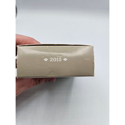 Hallmark Keepsake Christmas Ornament 2015 Always Remembered Ivory Shell