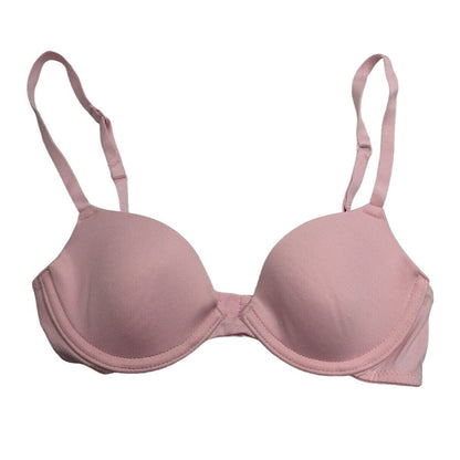 Flirtitude Womens Sz 32A Light Pink T Shirt Bra