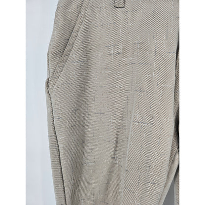 Original Designs Mens Sz 28 Skinny Low Rise Dress Pants Gray Beige