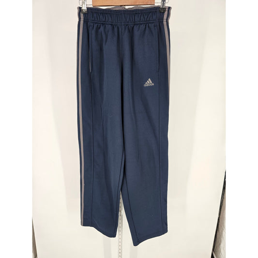 Adidas Mens Sz S Navy Blue Track Pants Athletic Basketball