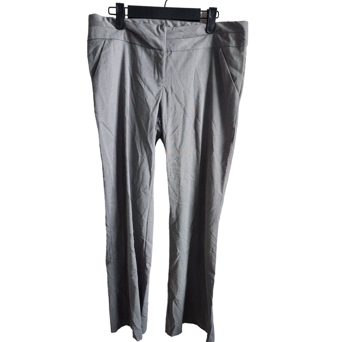 My Michelle Juniors Sz 11 Light Gray classic Dress Pants Flare Leg