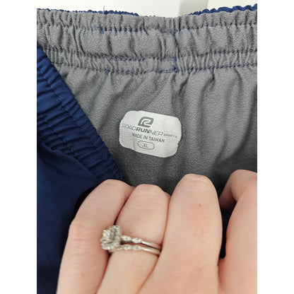 Road Runner Sports Mens Sz XL Running Athletic Shorts Blue