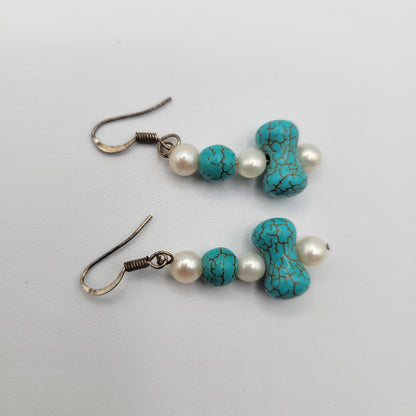 Vintage BARCS Silver TONE Amber Orange Glass CABOCHON Clip ON Earrings