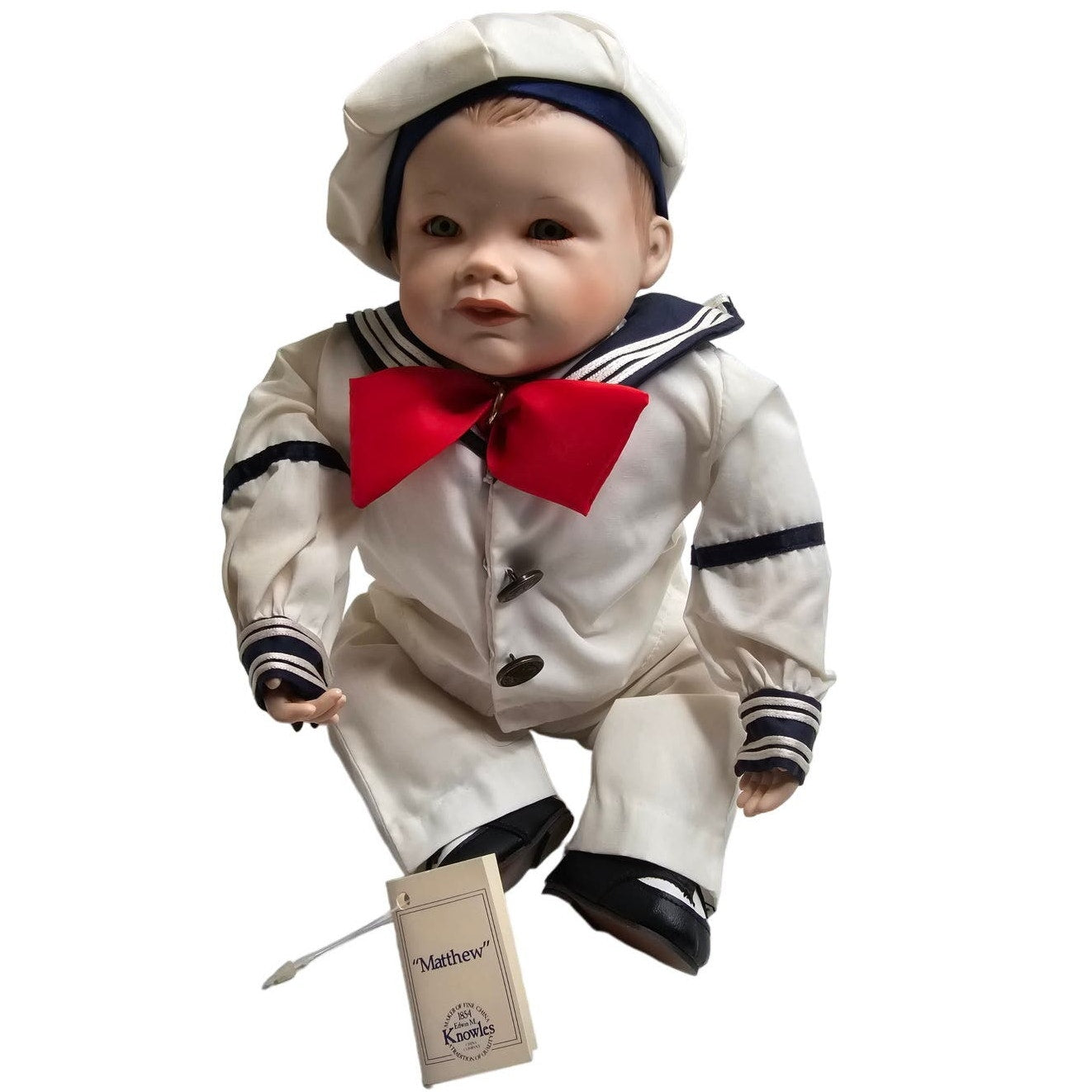 Vintage Ashton Drake by Knowles Matthew Sailor Boy Porcelain Doll