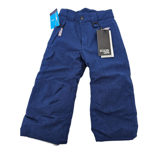 Boulder Gear Girls Boys Sz 4 4T XS Snow Pants Blue NEW