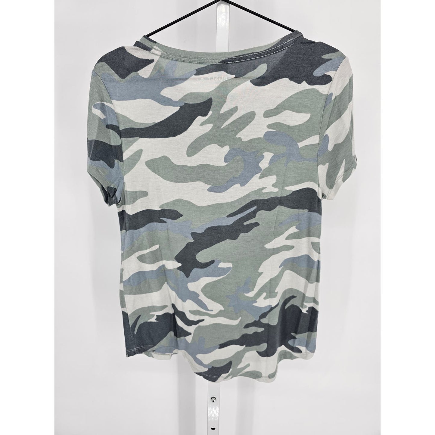 Aeropostale Womens Sz M Seriously Soft Crew Neck T Shirt Camo Camouflage Print