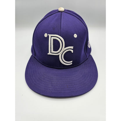 The Game Pro DC Huskies Mens Sz S Baseball Hat Purple Fitted