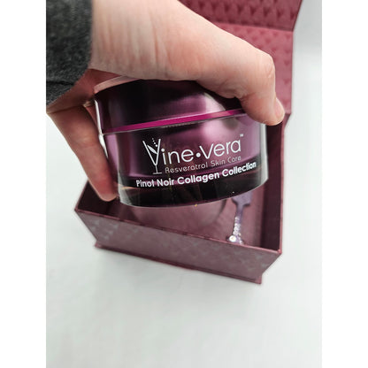 New VINE VERA RESVERATROL PINOT NOIR COLLAGEN PHYTOSILK SKINCARE MASK 100g