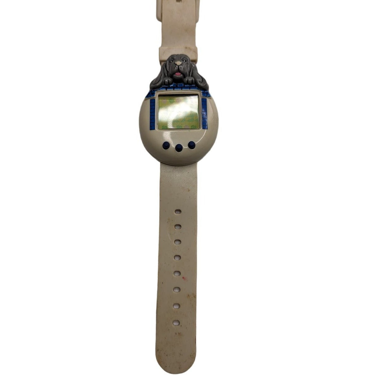 Vintage RARE Bandai Tomagotchi Pet Watch Wristwatch Hound Dog