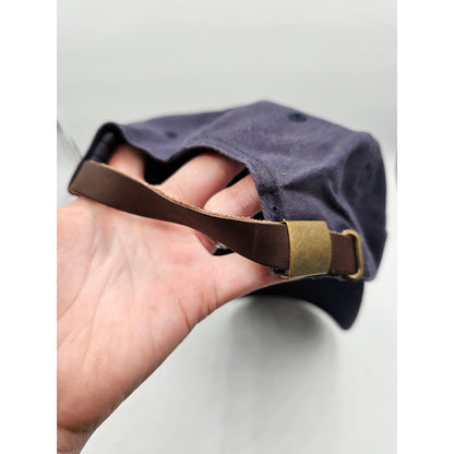 Vintage 1990s Arkansas Athletic Dept Baseball Cap Dad Hat Leather Strap