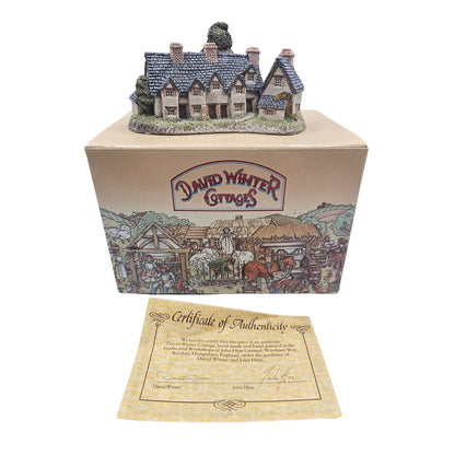 Vintage David Winter Cottages 1985 Craftsman Cottage