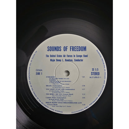 Sounds of Freedom The United States Air Forces in Europe Band Gema 66.21 698-01