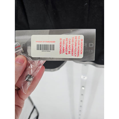 Peter Nygard Womens Sz 6P Petite Black and White Embroidered Blazer Jacket NEW