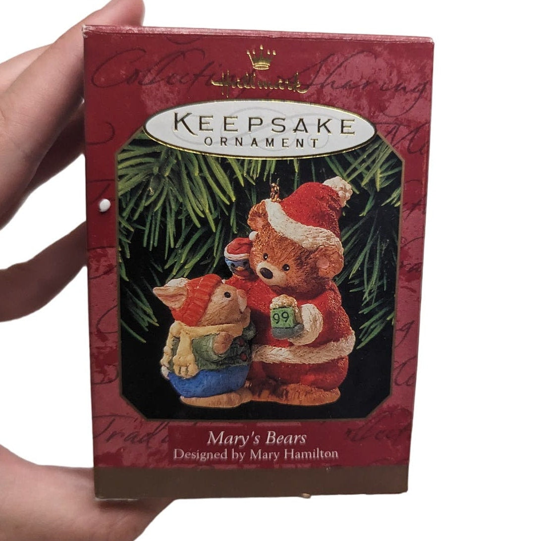 Hallmark Keepsake Christmas Ornament Marys Bears Mary Hamilton