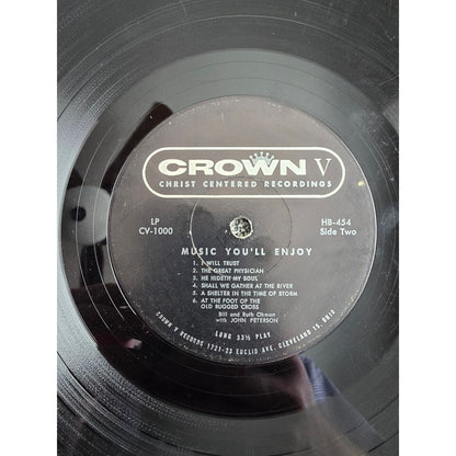 Music You'll Enjoy Crown V Christ Centered Recordings LP CV-1000