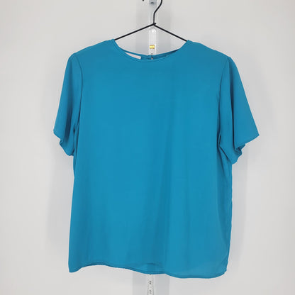 Vintage Bobbie Brooks Womens Sz M Short Sleeve T Shirt Blue