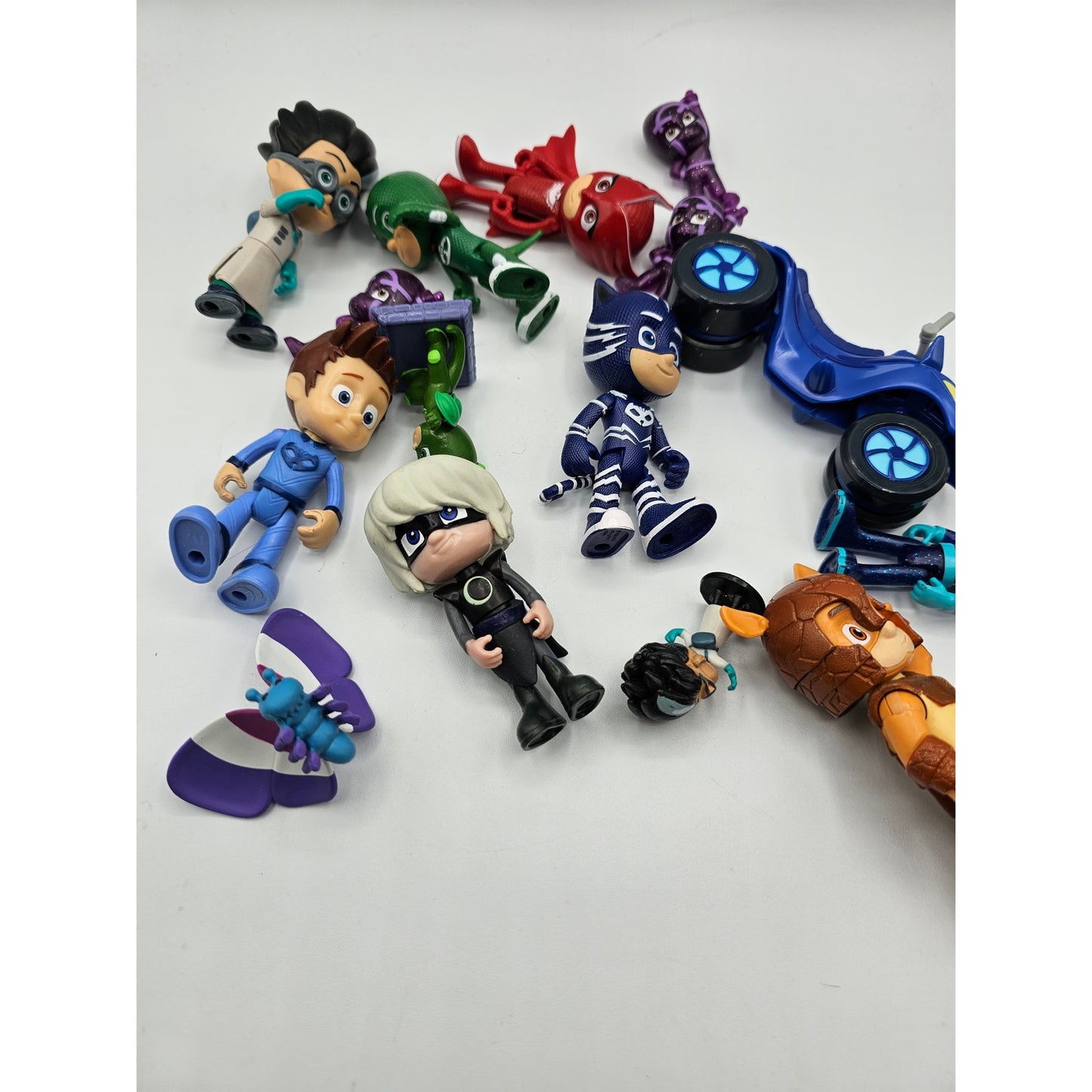 PJ Masks Figures PJ Catboy Gekko boy owlet Connor Lot of 15